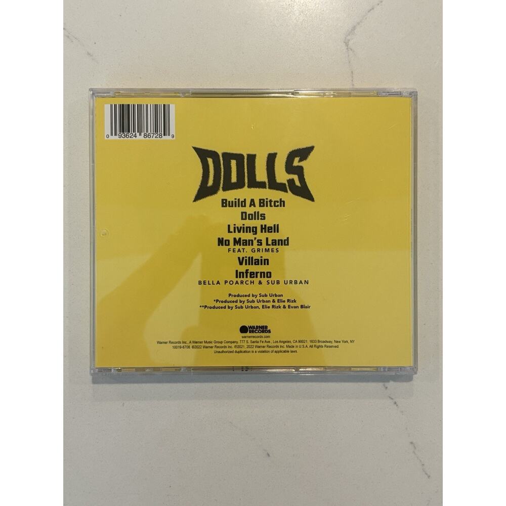 BELLA POARCH DOLLS EP CD W/ SIGNED ART CARD AUTOGRAPH #8 - Picture 7 of 7